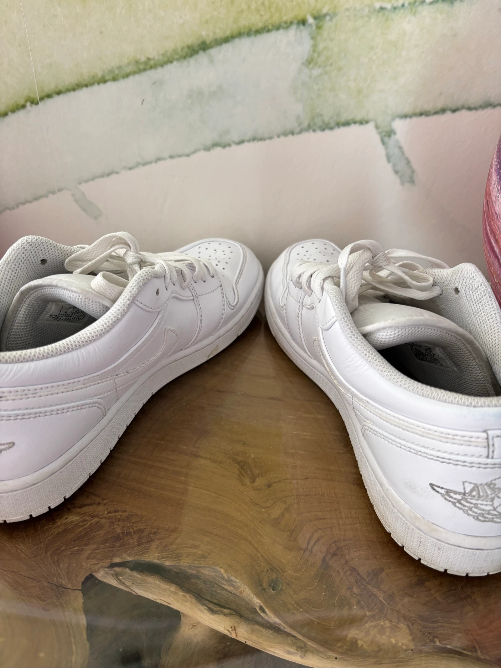 Zapatillas Nike Air Jordan 1 low blancas 43 – photo 8